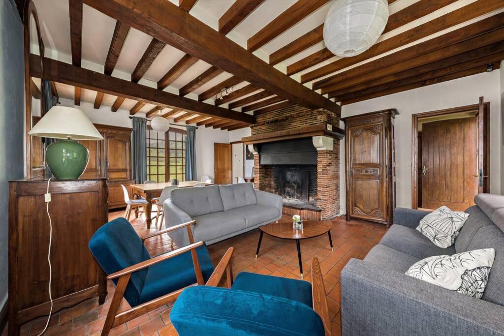 La Muche - Maison Vue Mer A 10Mn D'Etretat Saint-Jouin-Bruneval Bagian luar foto